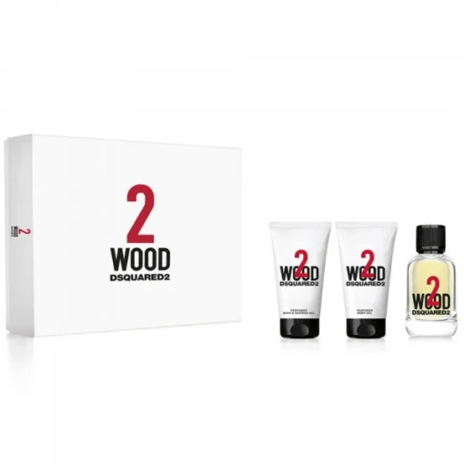 DSQUARED2 2 Wood 3 DSQUARED2 2 Wood -Escada Store 2 wood dsquared2 gift boxes 50ml